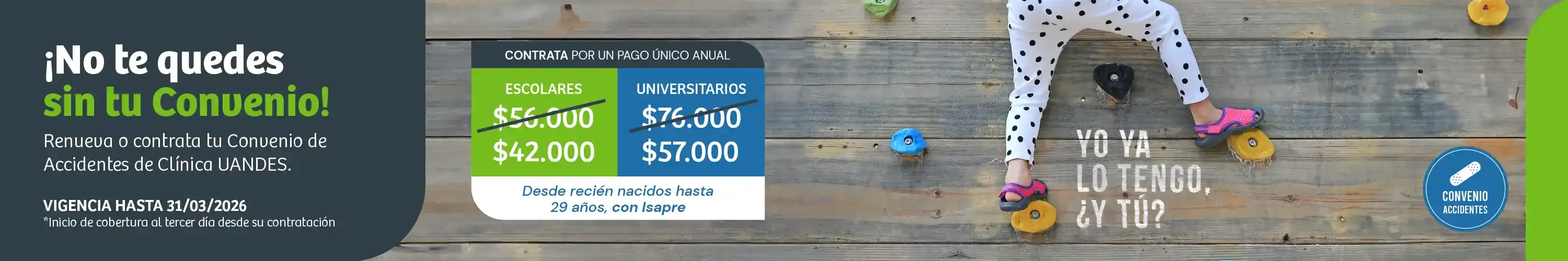 Convenio de Accidentes Clínica UANDES