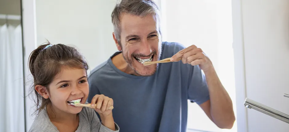 Cepillarse los dientes