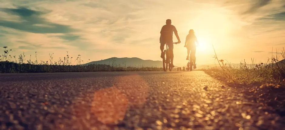 Andar en bicicleta es buen ejercicio, aquí todos sus beneficios